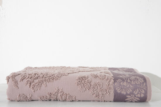VİVALDİ HAVLU 70X140 CM KOYU LİLA - 1