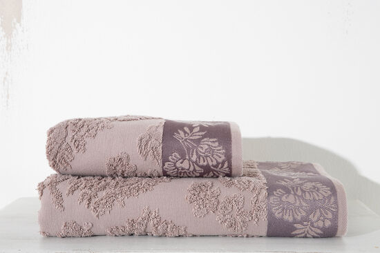 VİVALDİ HAVLU 70X140 CM KOYU LİLA - 3