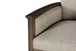 WOOD WRİGHT KOLLU SANDALYE KAHVE-GRİ 66x67x103cm 253207-2315 - 14