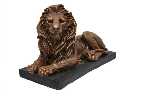 YATAN ASLAN HEYKELI SAG 28x65x40cm - 3