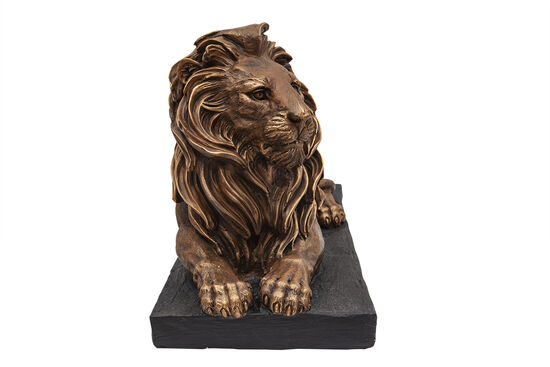 YATAN ASLAN HEYKELI SAG 28x65x40cm - 2