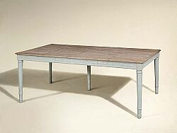 YEMEK MASASI AÇILIR 120x120-220x77cm PLO11 - KERVAN