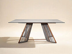 YEMEK MASASI 90x180x74cm 2366DT - KERVAN
