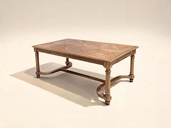 YEMEK MASASI ESKİTME 90x160x78cm KJ-TB-1107 - 2