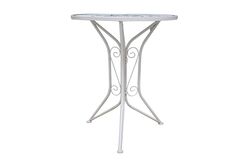YUVARLAK MASA BEYAZ 60x60x70cm JF230999R - 5