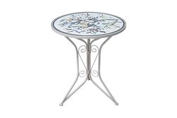 YUVARLAK MASA BEYAZ 60x60x70cm JF230999R - 4
