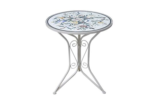 YUVARLAK MASA BEYAZ 60x60x70cm JF230999R - 4
