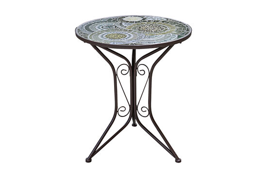 YUVARLAK MASA KAHVE 60x60x70cm JF230997 - 3