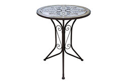 YUVARLAK MASA KAHVE 60x60x70cm JF231001 - 3