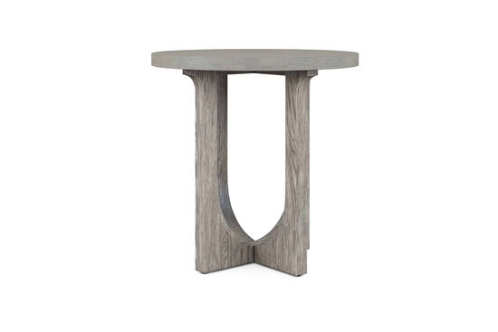 YUVARLAK YAN SEHPA GRİ 66x66x66cm 285303-2354 - 5