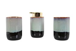 ZYA21036 BANYO SET 3'LÜ (SIVI SABUNLUK-DIS FIRCALIK-PAMUKLUK) - 2