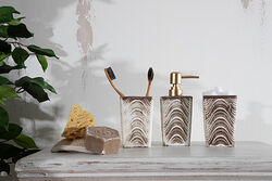 ZYB2040 BANYO SET 3'LÜ (SIVI SABUNLUK-DIS FIRCALIK-PAMUKLUK) - 4